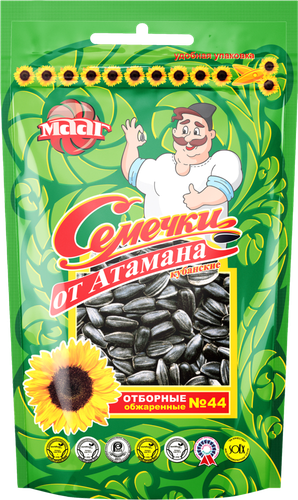 Семечки МААГ ОТ АТАМАНА отборные, 100г, фотография