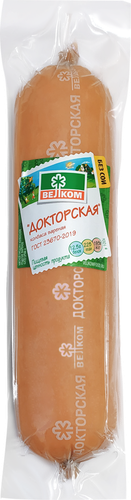 Колбаса вареная ВЕЛКОМ Докторская, весовая, вид