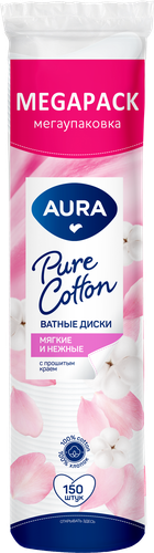 Диски ватные AURA Beauty, 150шт, изображение