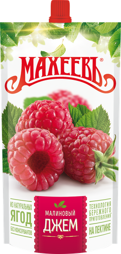 Джем МАХЕЕВЪ Малиновый, 300г, детальное фото