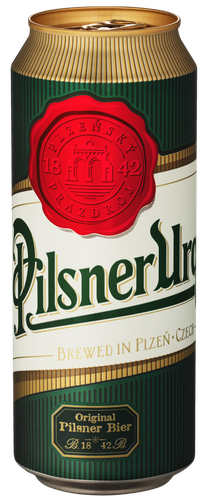 Пиво светлое PILSNER URQUELL фильтрованное пастеризованное, 4,4%, ж/б, 0.5л, детальное фото