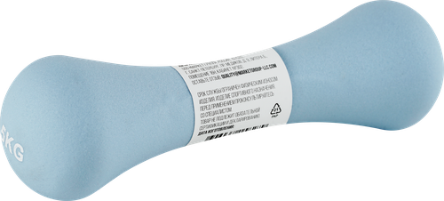 Гантель ACTIWELL 1,5кг неопреновая, голубая, Арт. JW5001B/IR92004-D-1,5kg, фотография