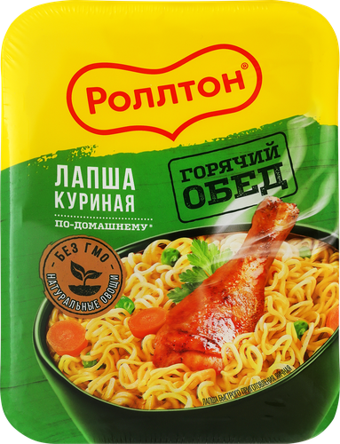 Лапша РОЛЛТОН куриная По-домашнему, 90г, фотография