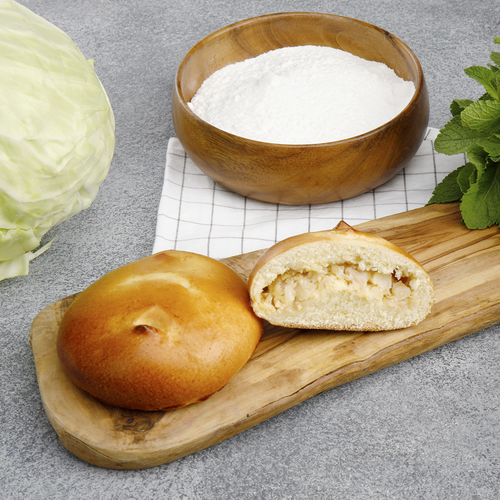 Пирожок Домашний с капустой ЛЕНТА FRESH, 100г, фото
