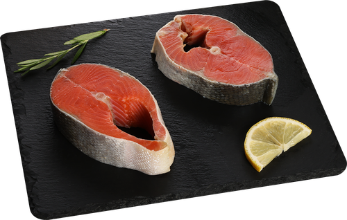 Нерка Тихоокеанская стейк (из замороженного сырья) ЛЕНТА FRESH, весовой, детальное фото