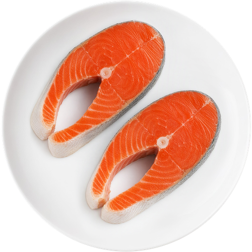 Нерка Тихоокеанская стейк (из замороженного сырья) ЛЕНТА FRESH, весовой, картинка