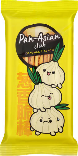Соломка PAN-ASIAN CLUB соленая с луком, 100г, картинка