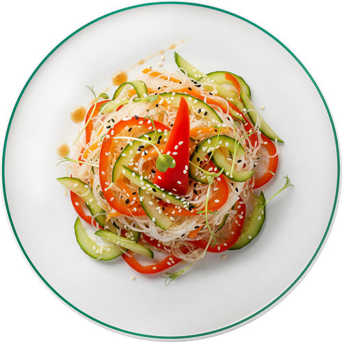 Фунчоза По-восточному с овощами ЛЕНТА FRESH, весовая, фото