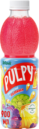Напиток сокосодержащий ДОБРЫЙ Pulpy Тропический с мякотью, 0.9л, изображение