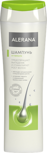 Шампунь от перхоти для волос АЛЕРАНА, 250мл, вид