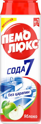 Порошок для чистки ПЕМОЛЮКС Яблоко, 480г, детальное фото