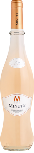 Вино MINUTY Cotes de Provence ординарное розовое сухое, 0.75л
