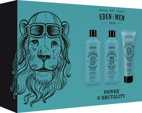 Набор подарочный мужской EDEN For men №2, Шампунь + Гель для душа + Гель для бритья, картинка
