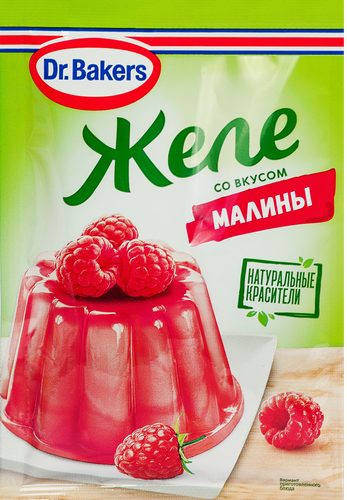 Желе DR.BAKERS со вкусом малины, 45г, изображение