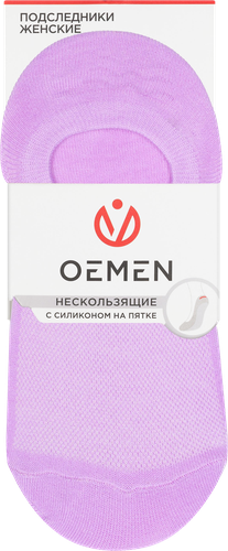 Подследники женские OEMEN р. 23–25 с силиконом, разноцветные, Арт. WD002, фото