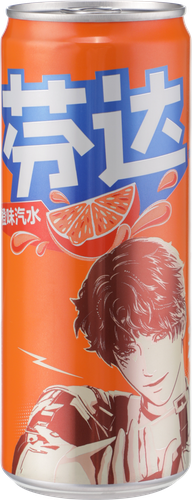 Напиток FANTA с апельсиновым соком газированный, 0.33л, фотография