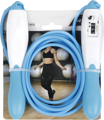 Скакалка ACTIWELL 2,7м, с механическим счетчиком, Арт. GVSP1502, изображение