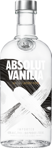 Настойка ABSOLUT Vanilia горькая со вкусом ванили 38–40%, 0.7л, крупный план