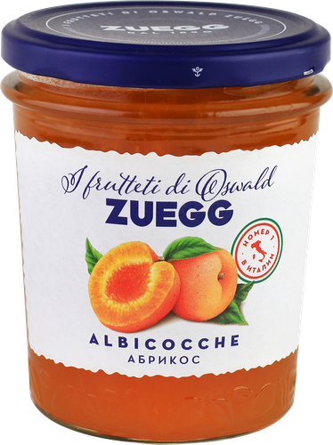 Конфитюр ZUEGG Абрикос, экстра, 320г, детальное фото