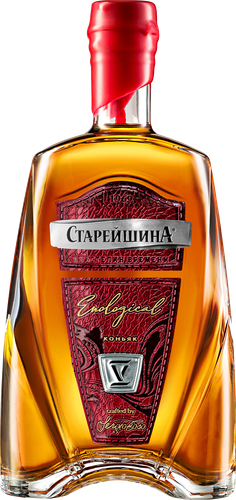 Коньяк СТАРЕЙШИНА 5 лет 40%, 1л, фото