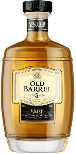 Коньяк FATHER'S OLD BARREL 5 лет, 40%, 0.5л, крупный план