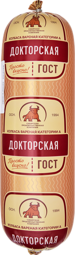 Колбаса вареная СПК Докторская, категория А, весовая, фотография