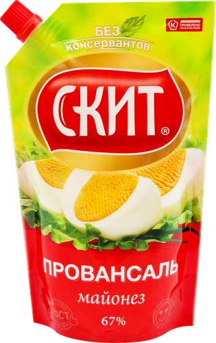 Майонез СКИТ Провансаль 67%, 400мл, вид