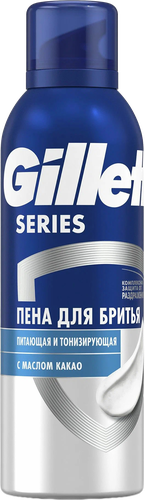Пена для бритья GILLETTE Series, питающая и тонизирующая, 200мл, изображение