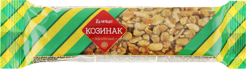Козинак ТИМОША батончик подсолнечный, 40г, крупный план