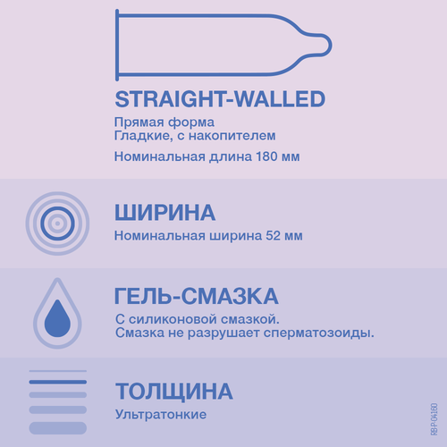Презервативы DUREX Invisible, 12шт, фотография