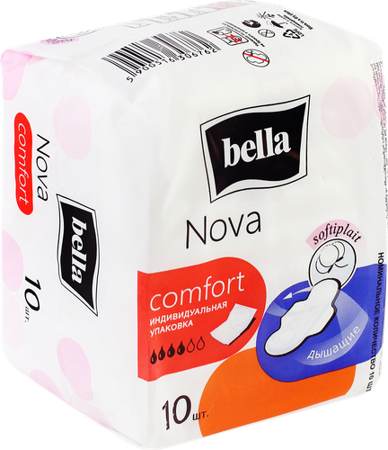 Прокладки гигиенические BELLA Nova Comfort, 10шт, детальное фото