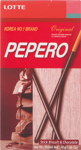 Соломка LOTTE Pepero Original в шоколаде, 47г, изображение