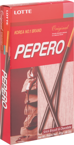 Соломка LOTTE Pepero Original в шоколаде, 47г, изображение