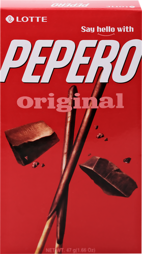 Соломка LOTTE Pepero Original в шоколаде, 47г, картинка