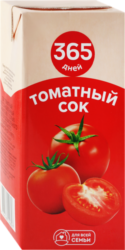 Сок 365 ДНЕЙ Томатный, 0.95л, картинка
