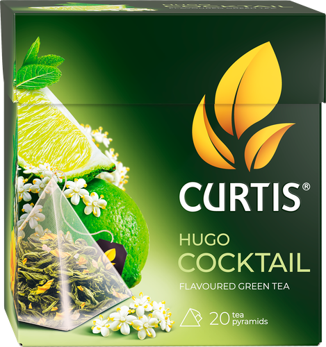 Чай зеленый CURTIS Hugo Cocktail, 20х1,8г, фото
