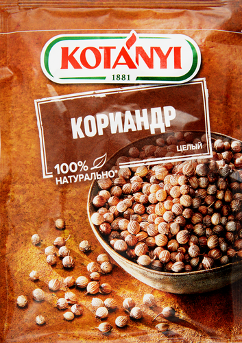 Кориандр KOTANYI целый, 20г, картинка