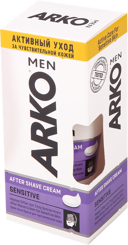 Крем после бритья ARKO Men Sensitive, 50мл, фотография