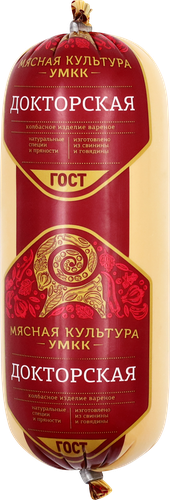 Колбаса вареная УМКК Докторская, 500г, фотография