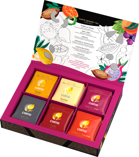 Чай черный CURTIS Dessert Tea Collection, 30пак, картинка