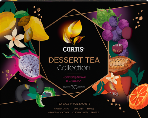 Чай черный CURTIS Dessert Tea Collection, 30пак, картинка