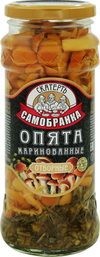 Опята маринованные СКАТЕРТЬ-САМОБРАНКА, 370мл, вид