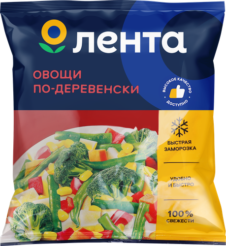 Смесь овощная ЛЕНТА Овощи по-деревенски, 400г, фотография