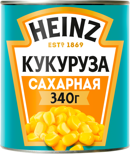 Кукуруза HEINZ сладкая консервированная, 340г, детальное фото