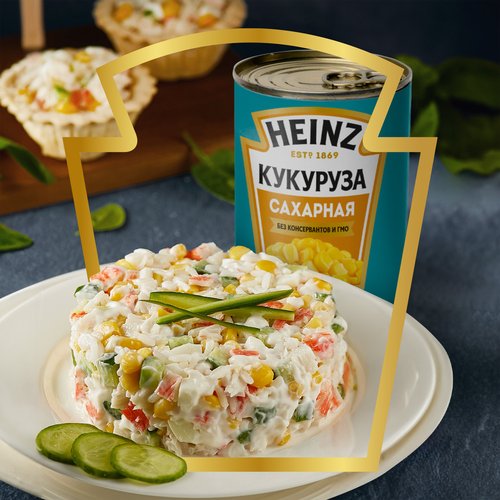 Кукуруза HEINZ сладкая консервированная, 340г, фотография