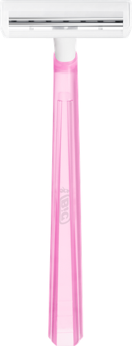 Бритвы одноразовая женская BIC Twin Lady 2 лезвия, 5шт, крупный план