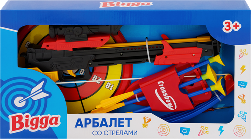 Набор игровой BIGGA Арбалет со стрелами Арт. MX0045951/1212S412, картинка