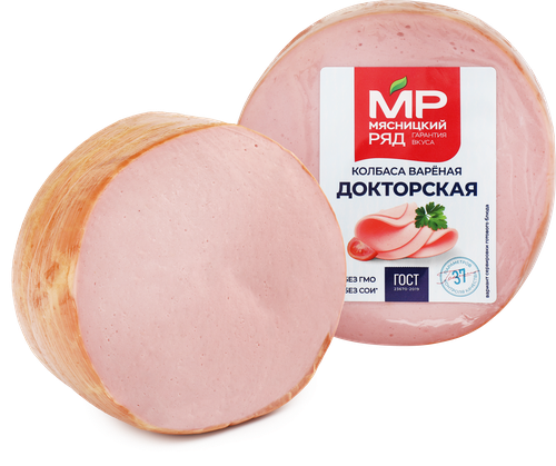 Колбаса вареная МЯСНИЦКИЙ РЯД Докторская, категория А, весовая, фото