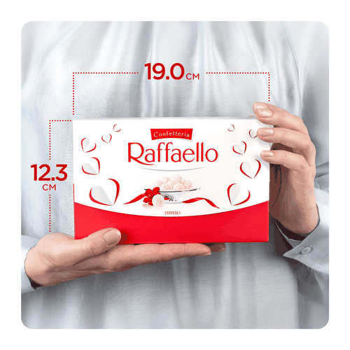 Конфеты RAFFAELLO с цельным миндальным орехом в кокосовой обсыпке, 90г, фотография