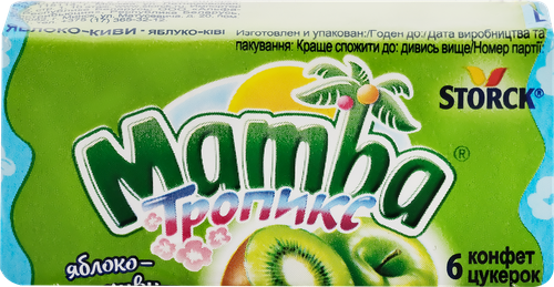 Конфеты жевательные MAMBA Тропикс, 26,5г, фотография